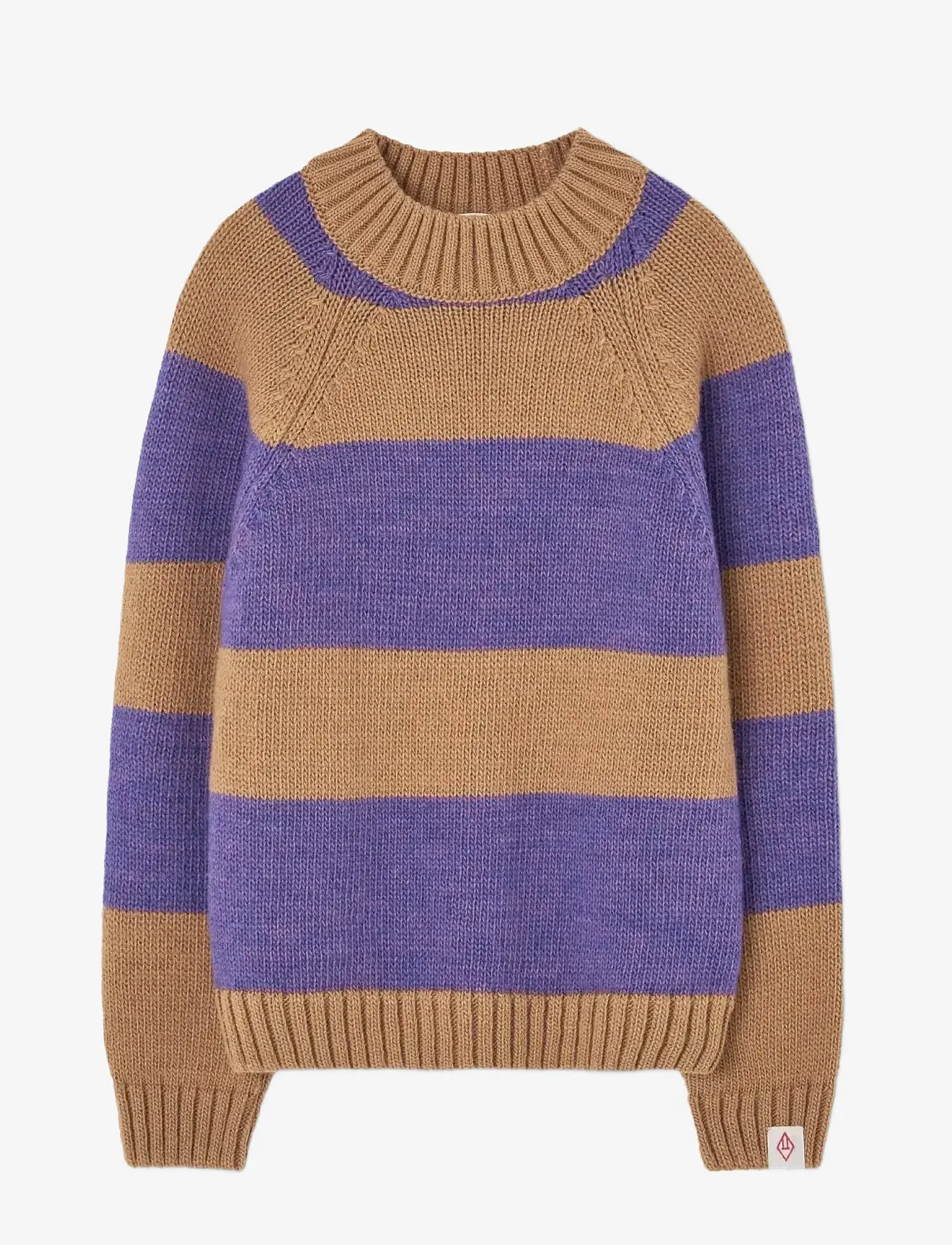 THE ANIMALS OBSERVATORY - Stripes BeiFe Boxfish Sweater - jumpers - beige - 0