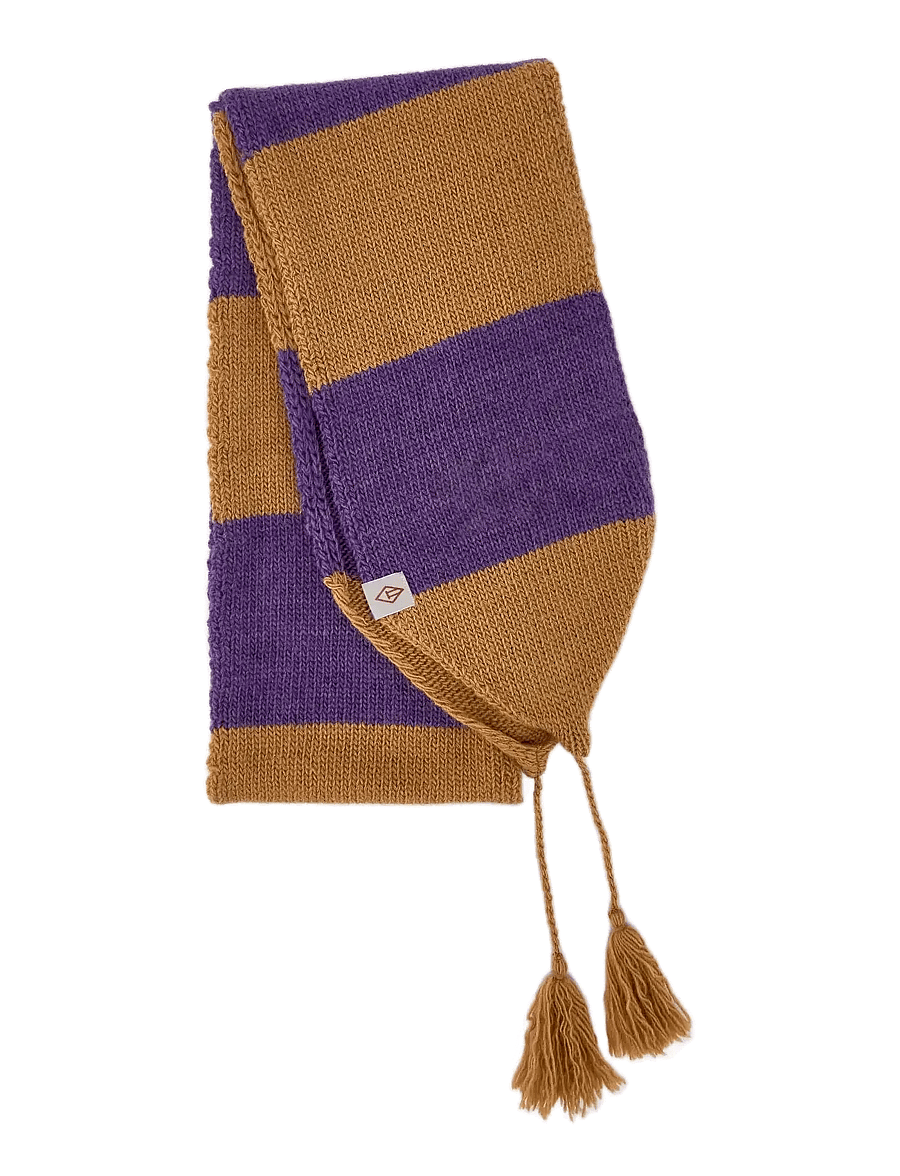 THE ANIMALS OBSERVATORY - BeiFe Snake Scarf - halstørklæder - beige - 0