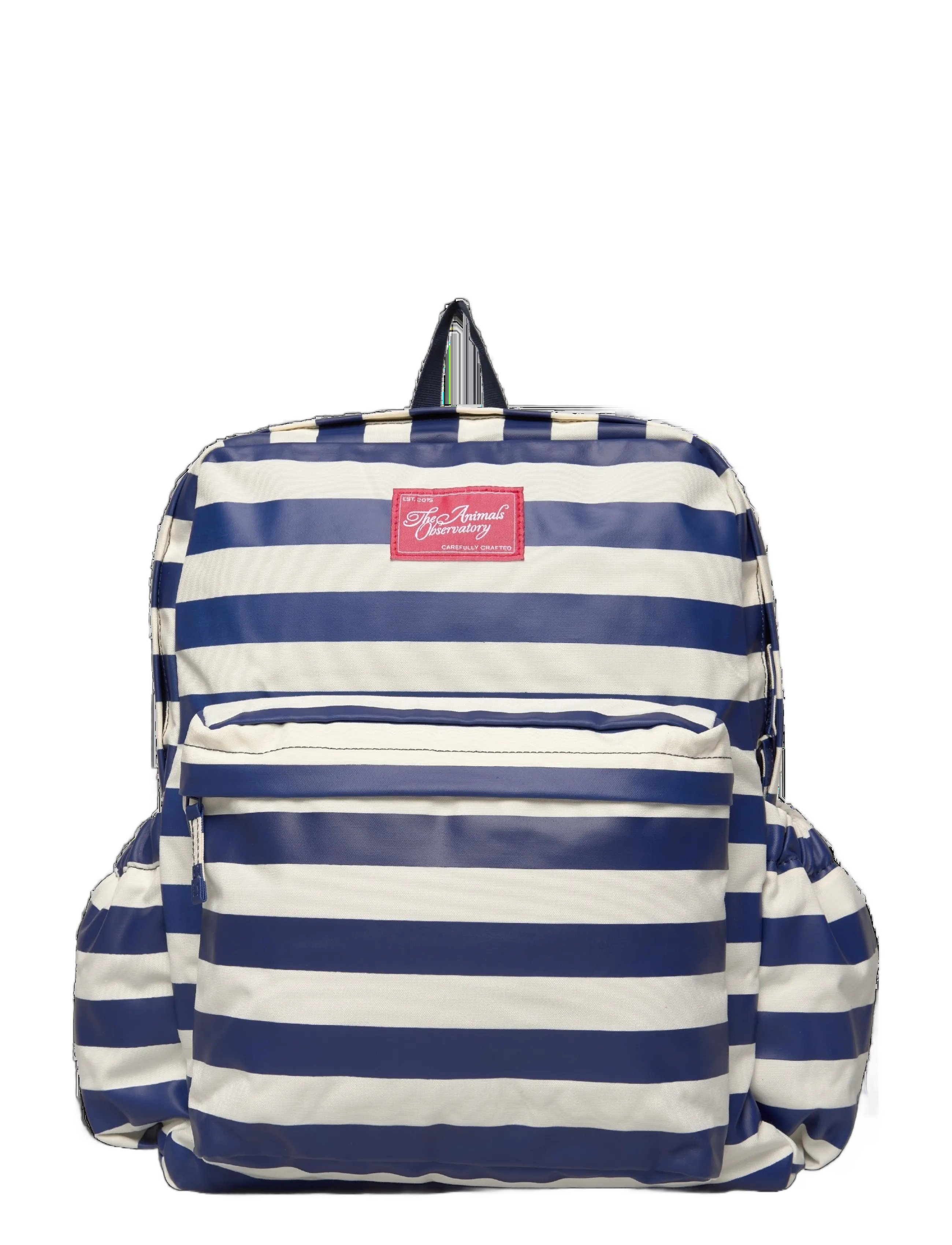 THE ANIMALS OBSERVATORY Stripes Navy Addax Rucksack Navy - One Size - Kinder