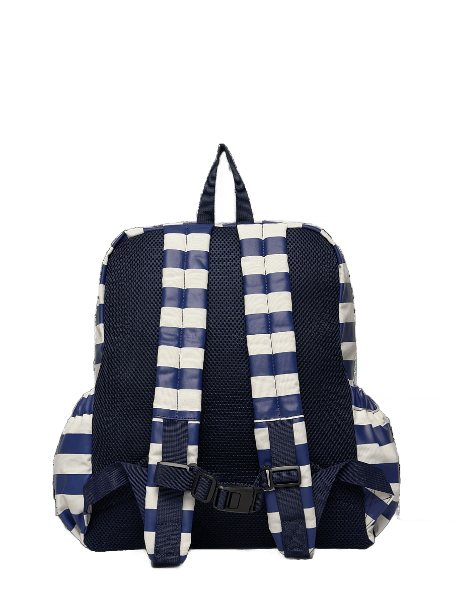 THE ANIMALS OBSERVATORY - Stripes Navy Addax Backpack - seljakotid - navy - 1