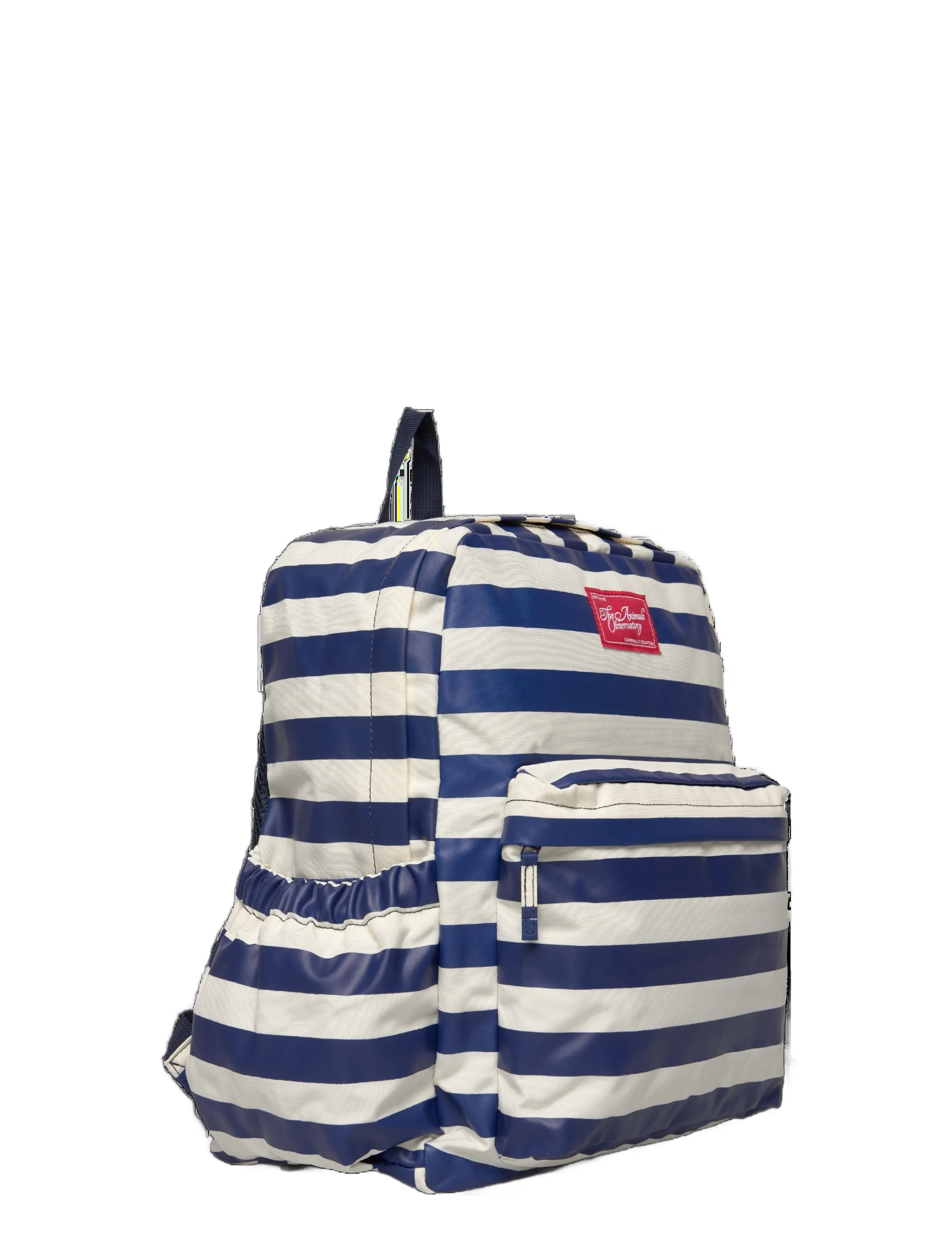 THE ANIMALS OBSERVATORY - Stripes Navy Addax Backpack - backpacks - navy - 2