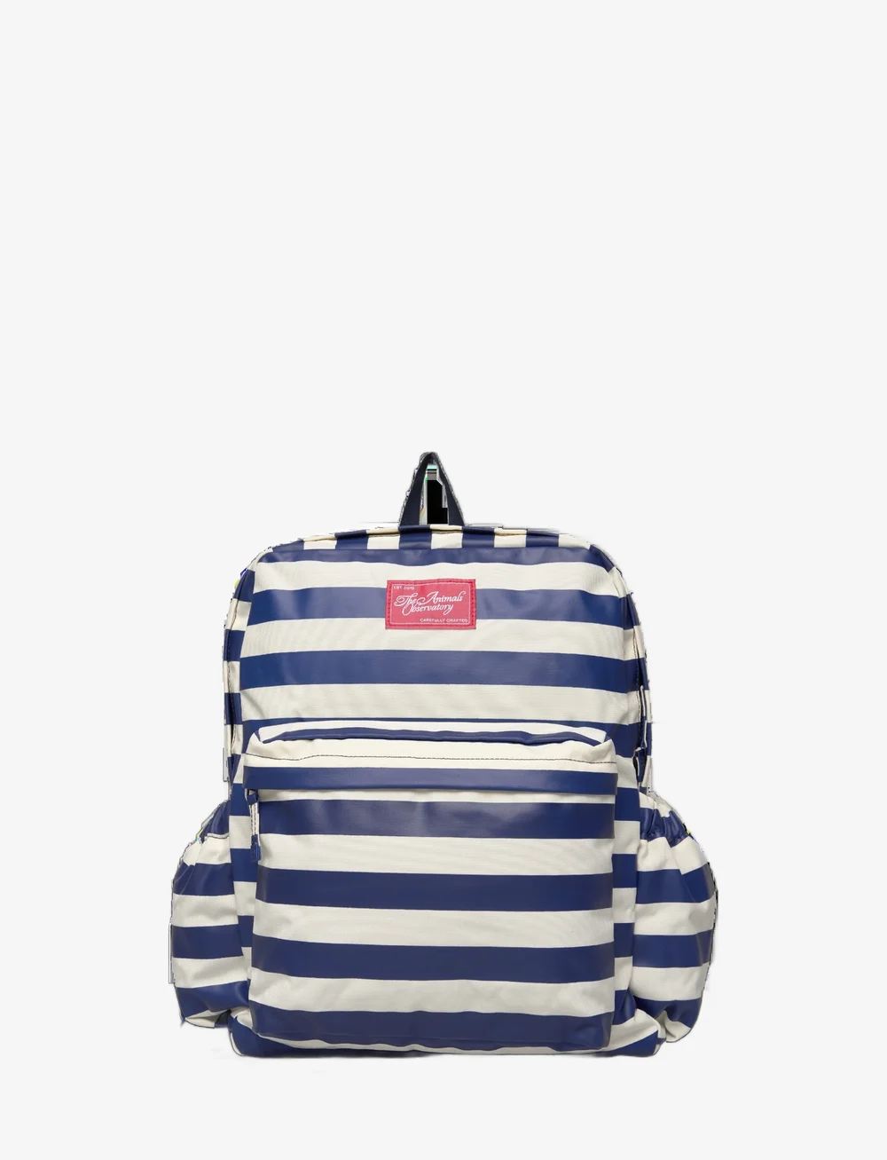 THE ANIMALS OBSERVATORY - Stripes Navy Addax Backpack - mugursomas - navy - 3