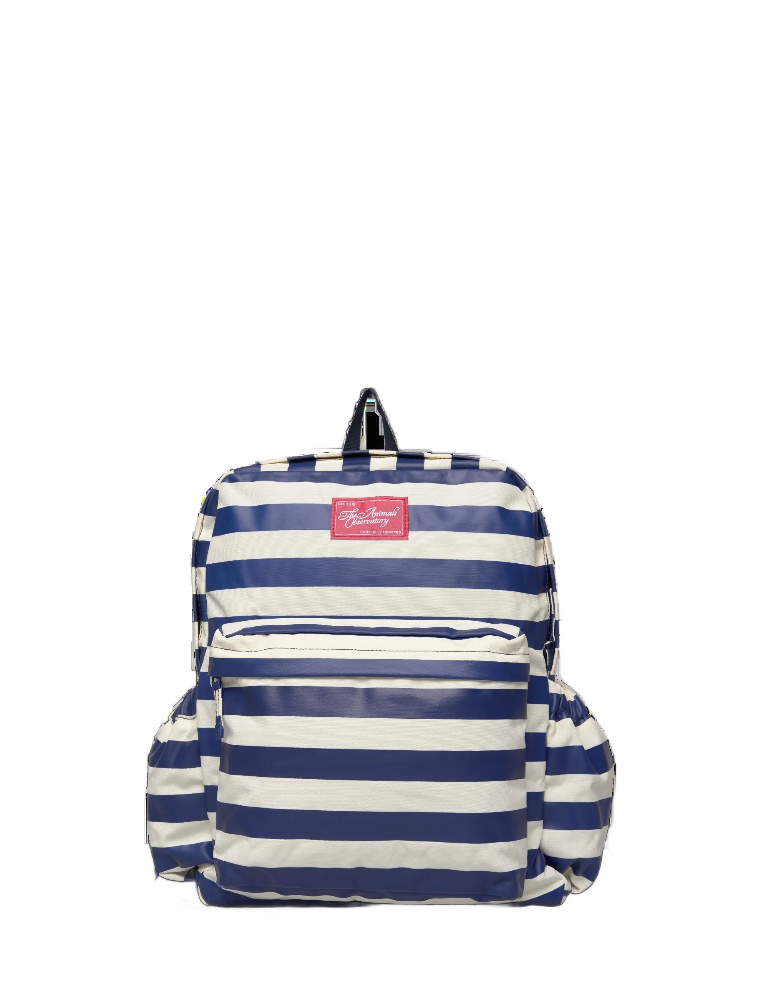 THE ANIMALS OBSERVATORY - Stripes Navy Addax Backpack - backpacks - navy - 3