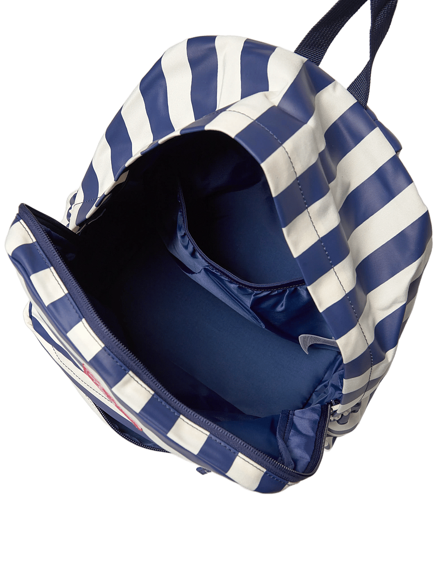 THE ANIMALS OBSERVATORY - Stripes Navy Addax Backpack - seljakotid - navy - 4