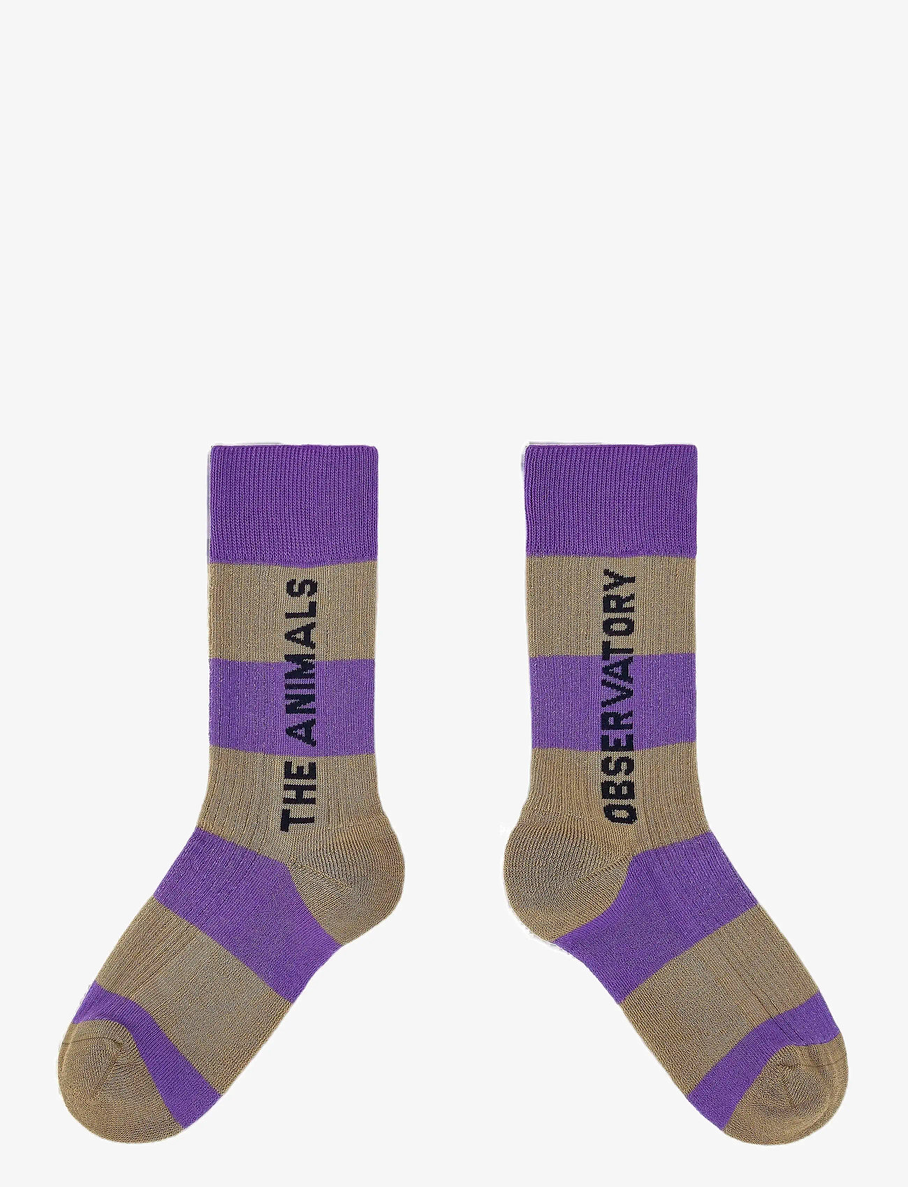THE ANIMALS OBSERVATORY - Purple Worm Socks - strømper - purple - 0
