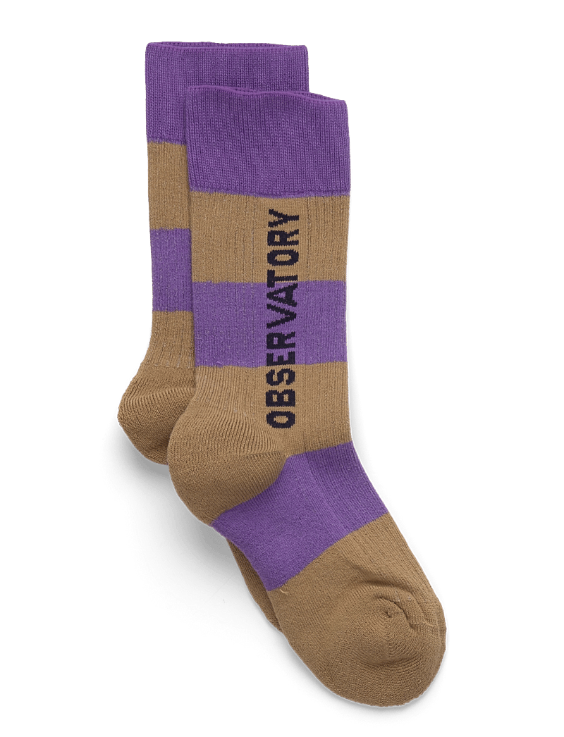 THE ANIMALS OBSERVATORY - Purple Worm Socks - strømper - purple - 0