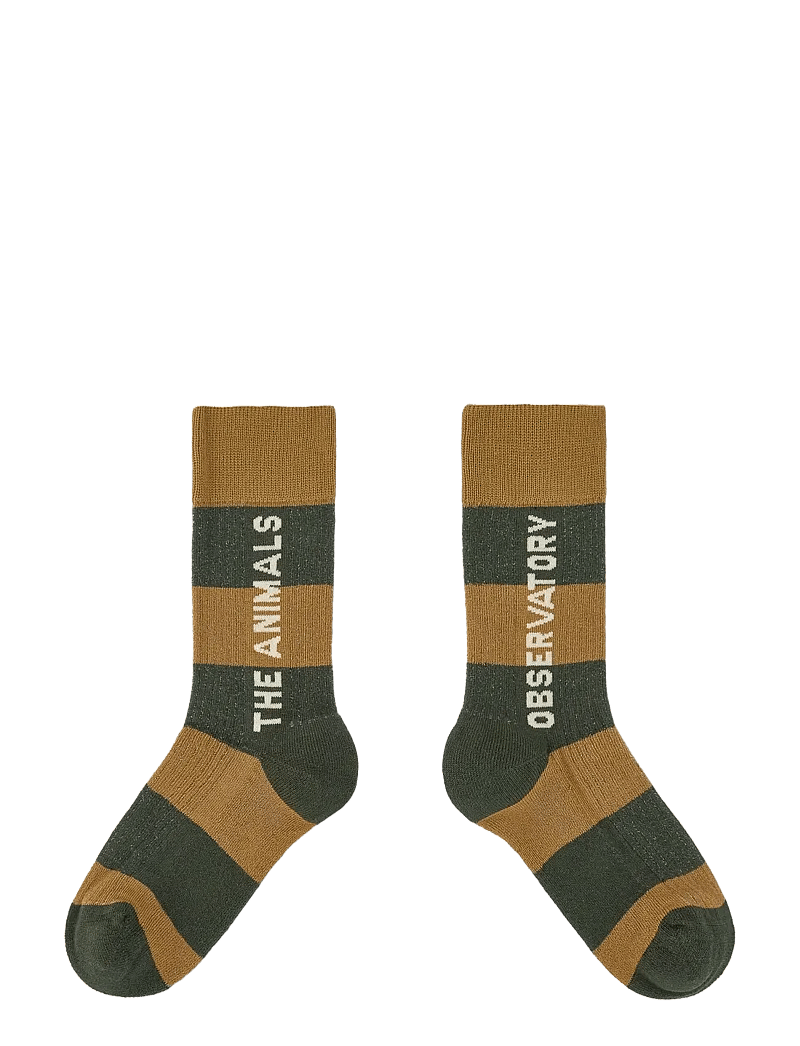THE ANIMALS OBSERVATORY - Brown Worm Socks - strømper - brown - 0