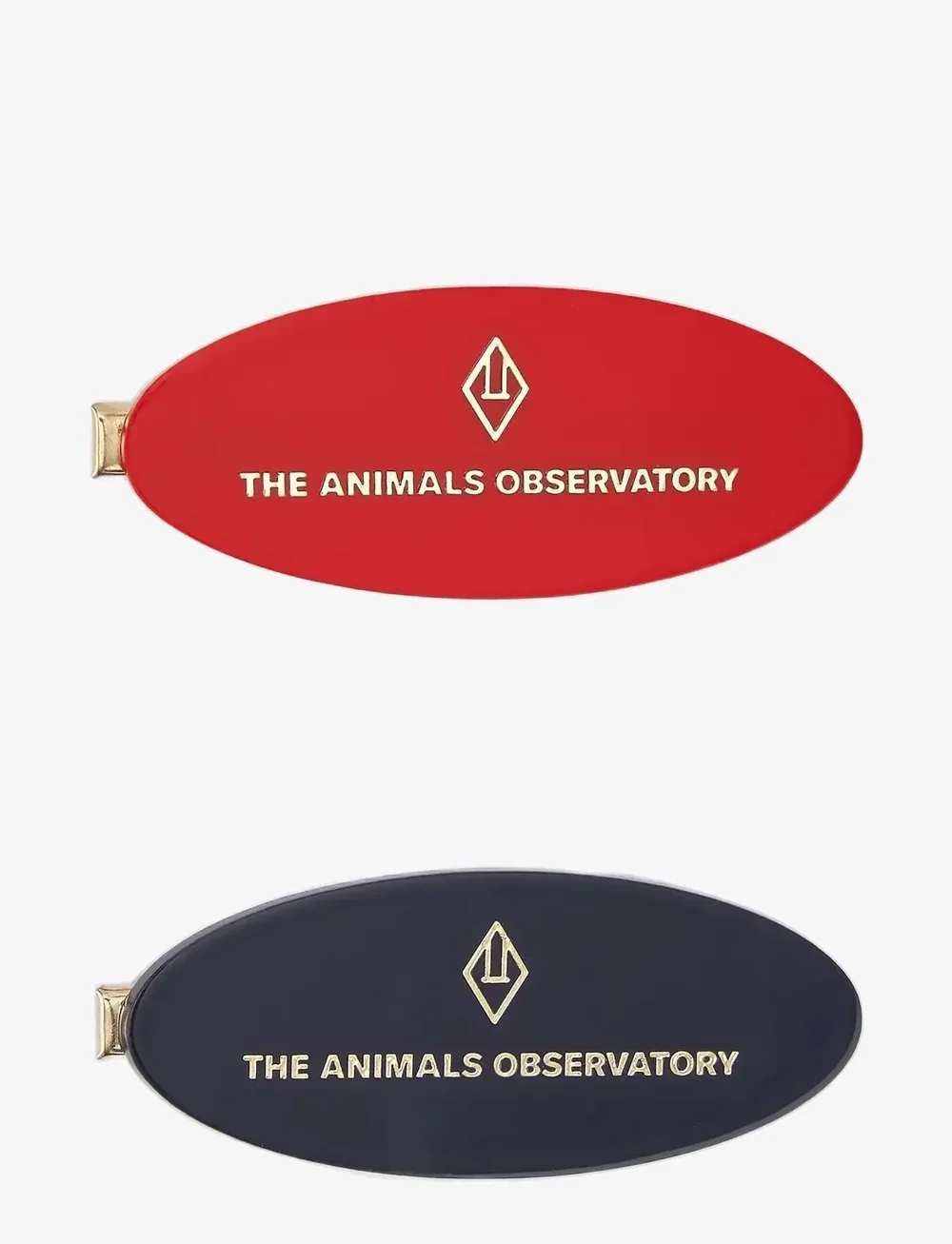 THE ANIMALS OBSERVATORY - Pack Coati Hair Clip - juukseklambrid - red - 0