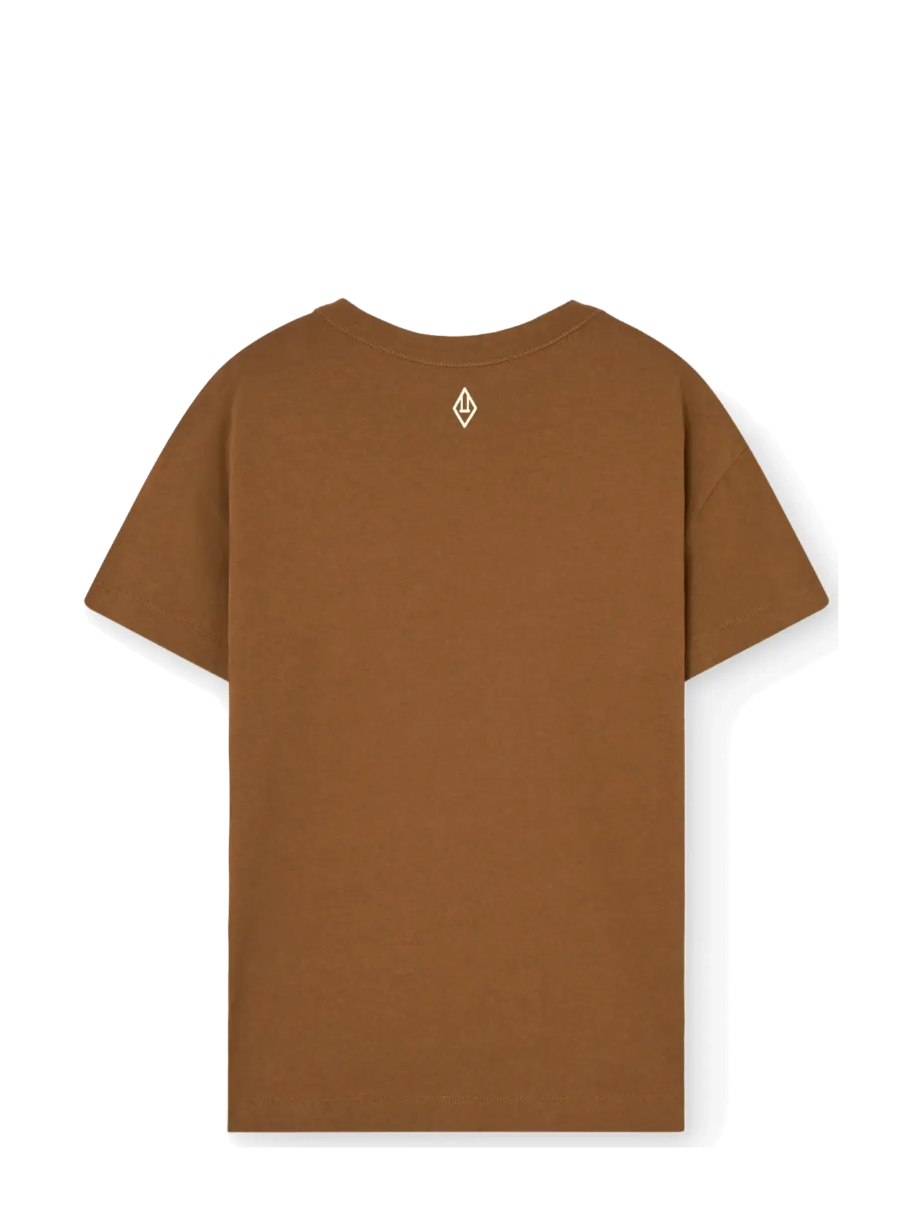 THE ANIMALS OBSERVATORY - PUPFISH KID T-SHIRT MEDIUM GREY HEATHER - short-sleeved t-shirts - brown - 1