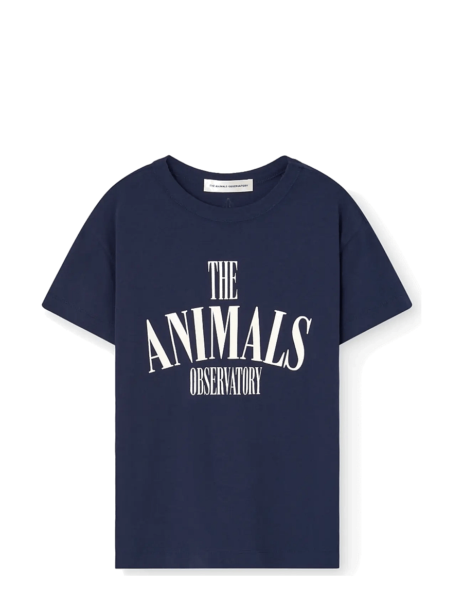 THE ANIMALS OBSERVATORY - PUPFISH KID T-SHIRT NAVY - kurzärmelige - navy - 0
