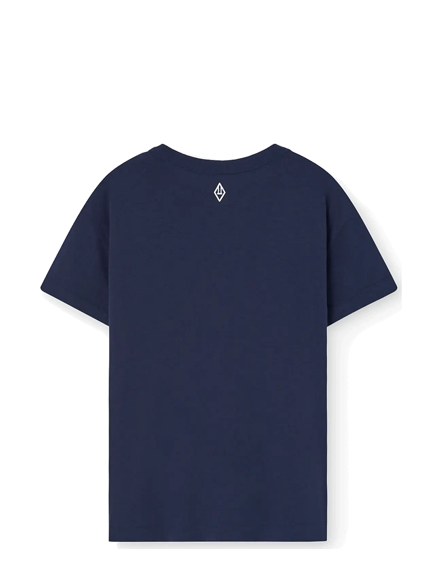 THE ANIMALS OBSERVATORY - PUPFISH KID T-SHIRT NAVY - kurzärmelige - navy - 1