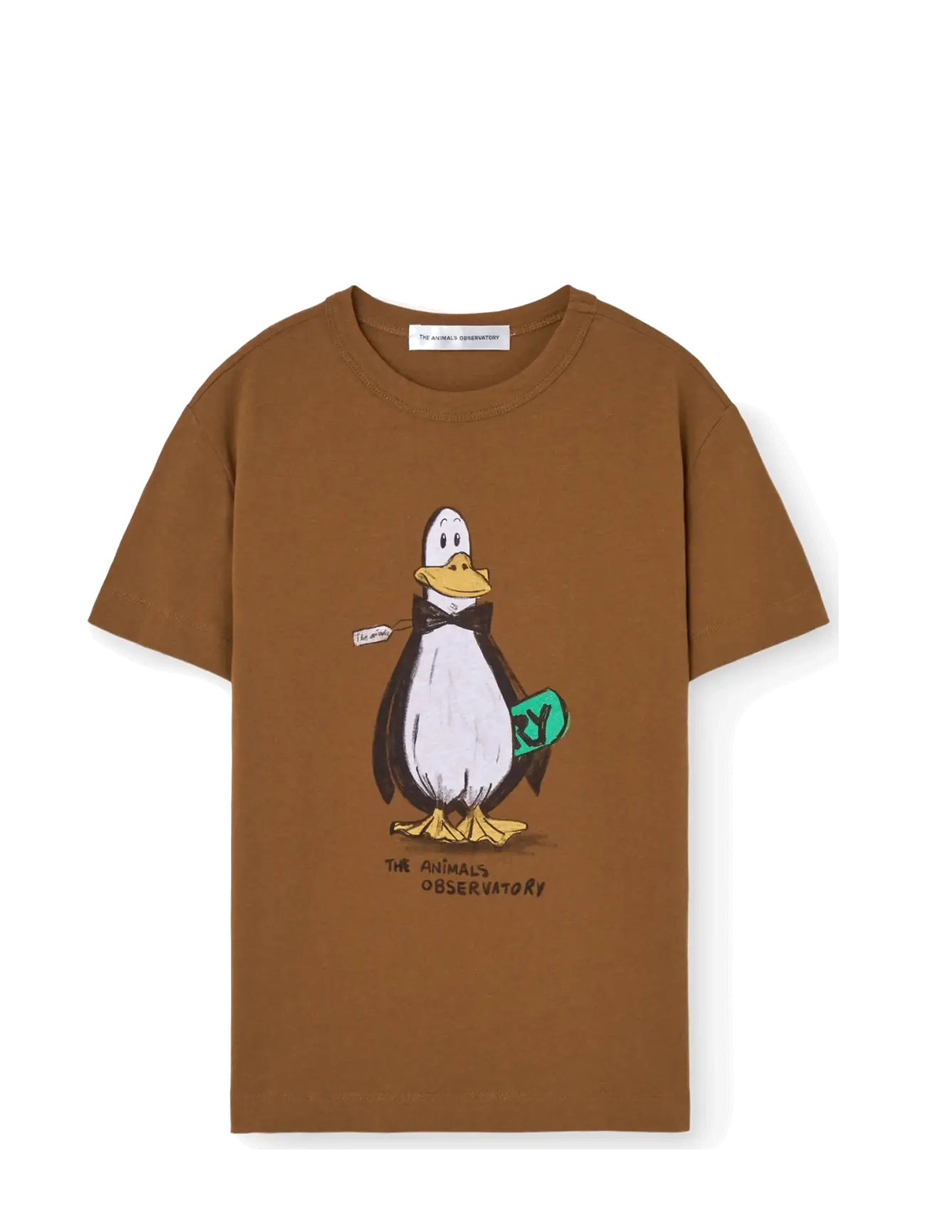 THE ANIMALS OBSERVATORY ROOSTER KID T-SHIRT DUSTY BLUE 12y - Alles anzeigen - BROWN / brown