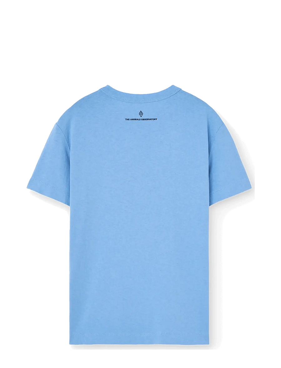 THE ANIMALS OBSERVATORY - ROOSTER KID T-SHIRT BROWN 8y - lühikeste varrukatega t-särgid - dusty blue - 2