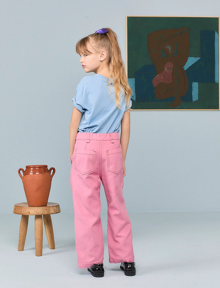 THE ANIMALS OBSERVATORY - ROOSTER KID T-SHIRT BROWN 8y - lühikeste varrukatega t-särgid - dusty blue - 3