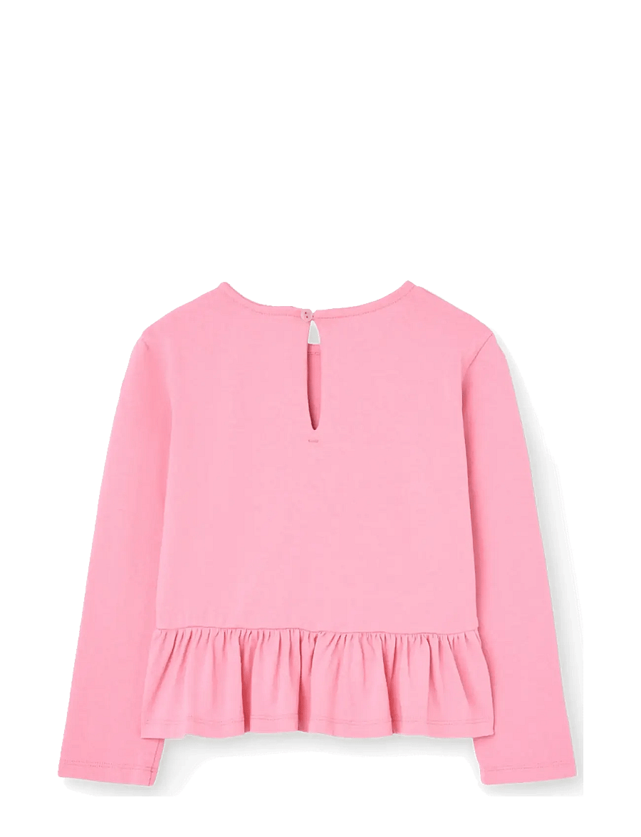THE ANIMALS OBSERVATORY - SCAMPER KID LONG SLEEVE T-SHIRT PINK - langärmelig - pink - 2