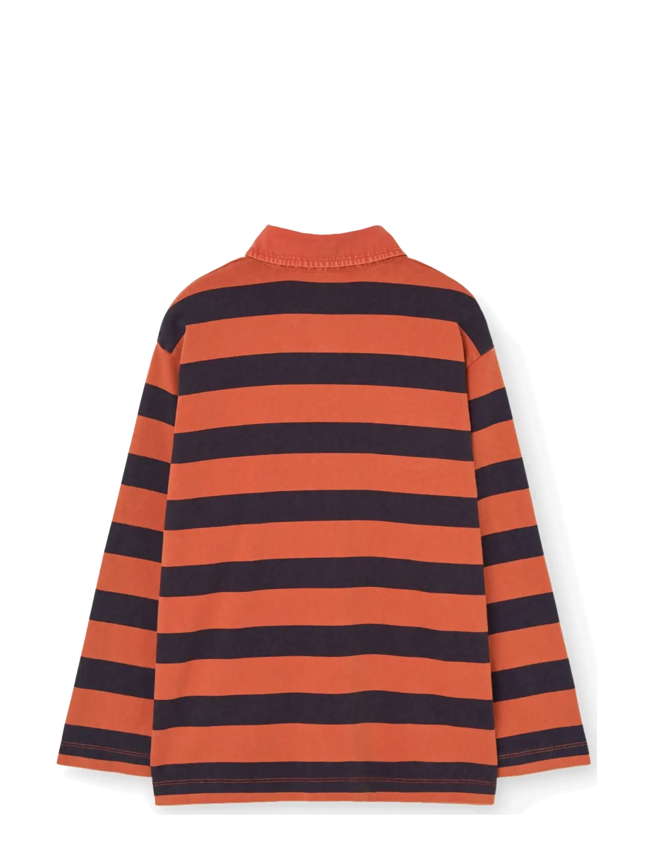 THE ANIMALS OBSERVATORY - LIONFISH KID POLO SHIRT NAVY - pikkade varrukatega polod - red - 2