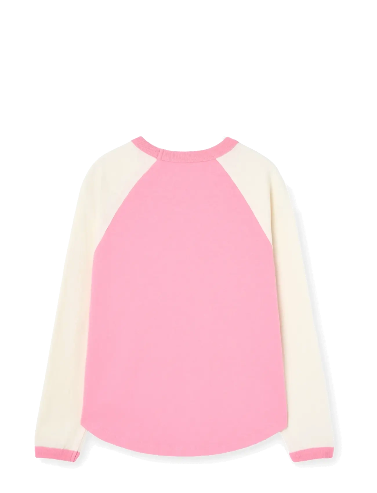 THE ANIMALS OBSERVATORY - ANTEATER KID LONG SLEEVE T-SHIRT RAW WHITE - pikkade varrukatega t-särgid - pink - 2