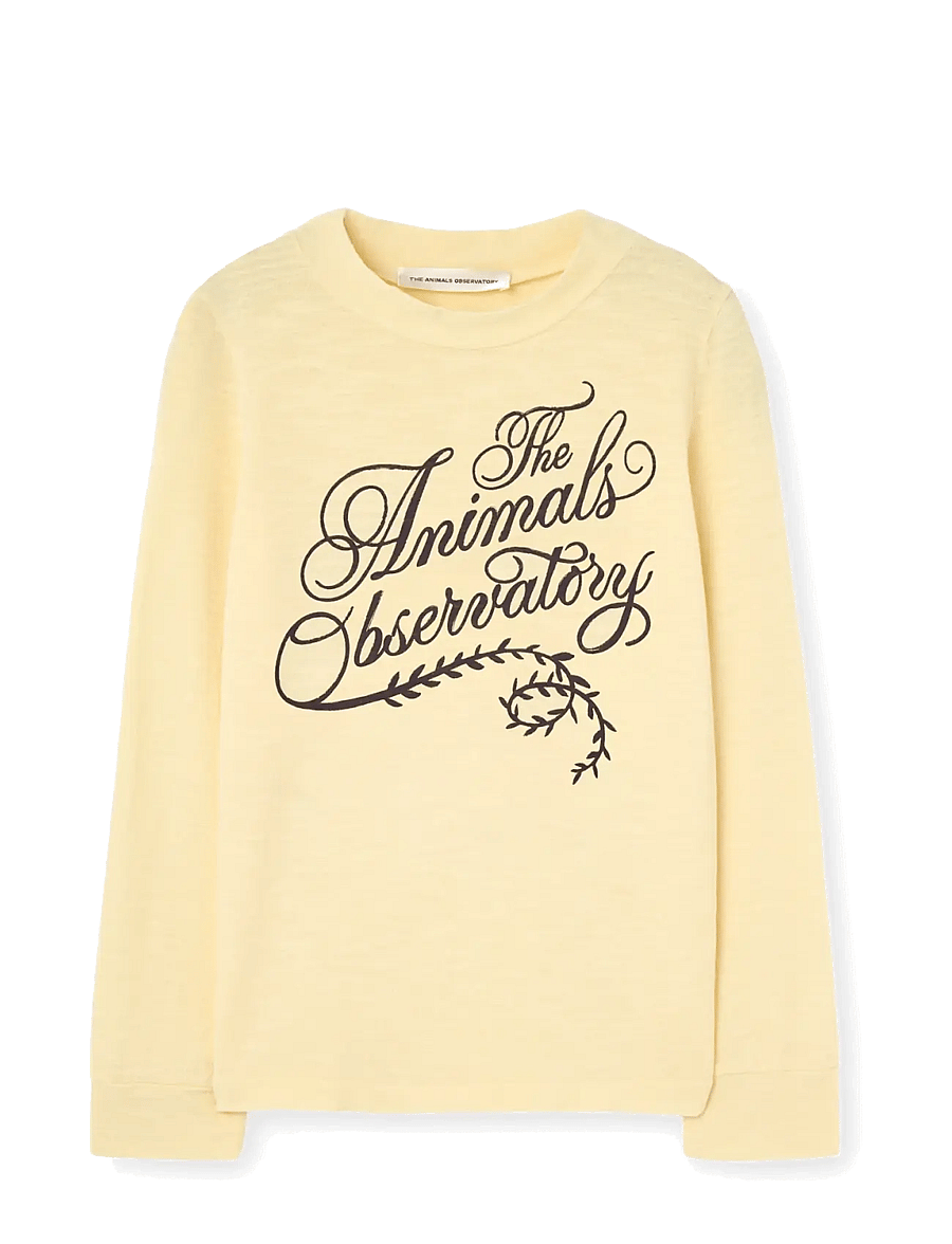 THE ANIMALS OBSERVATORY - HOGFISH KID LONG SLEEVE T-SHIRT NAVY - pikkade varrukatega t-särgid - navy - 1