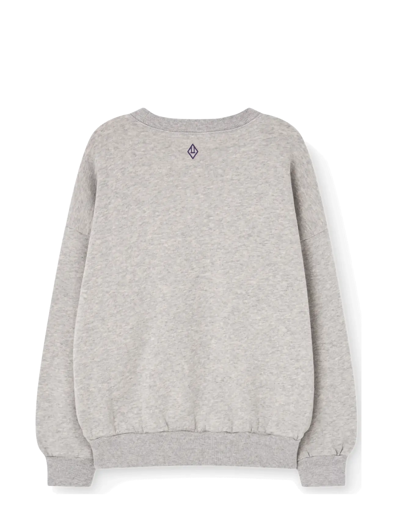 THE ANIMALS OBSERVATORY - KILLIFISH WARM KID SWEATSHIRT MEDIUM GREY HEATHER - sweatshirts - grey heather - 2