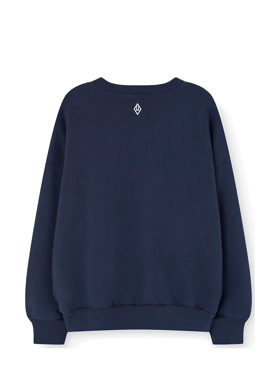 THE ANIMALS OBSERVATORY - KILLIFISH WARM KID SWEATSHIRT BROWN - sweatshirts - navy - 2