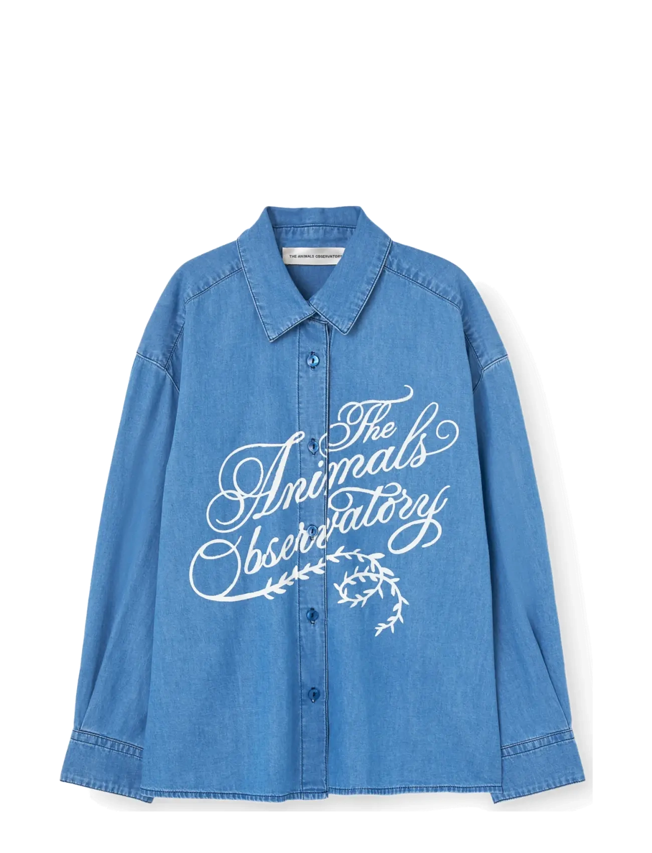 THE ANIMALS OBSERVATORY WOLF DENIM KID SHIRT DUSTY BLUE - Festliche Mode - SHIRT DUSTY / blue