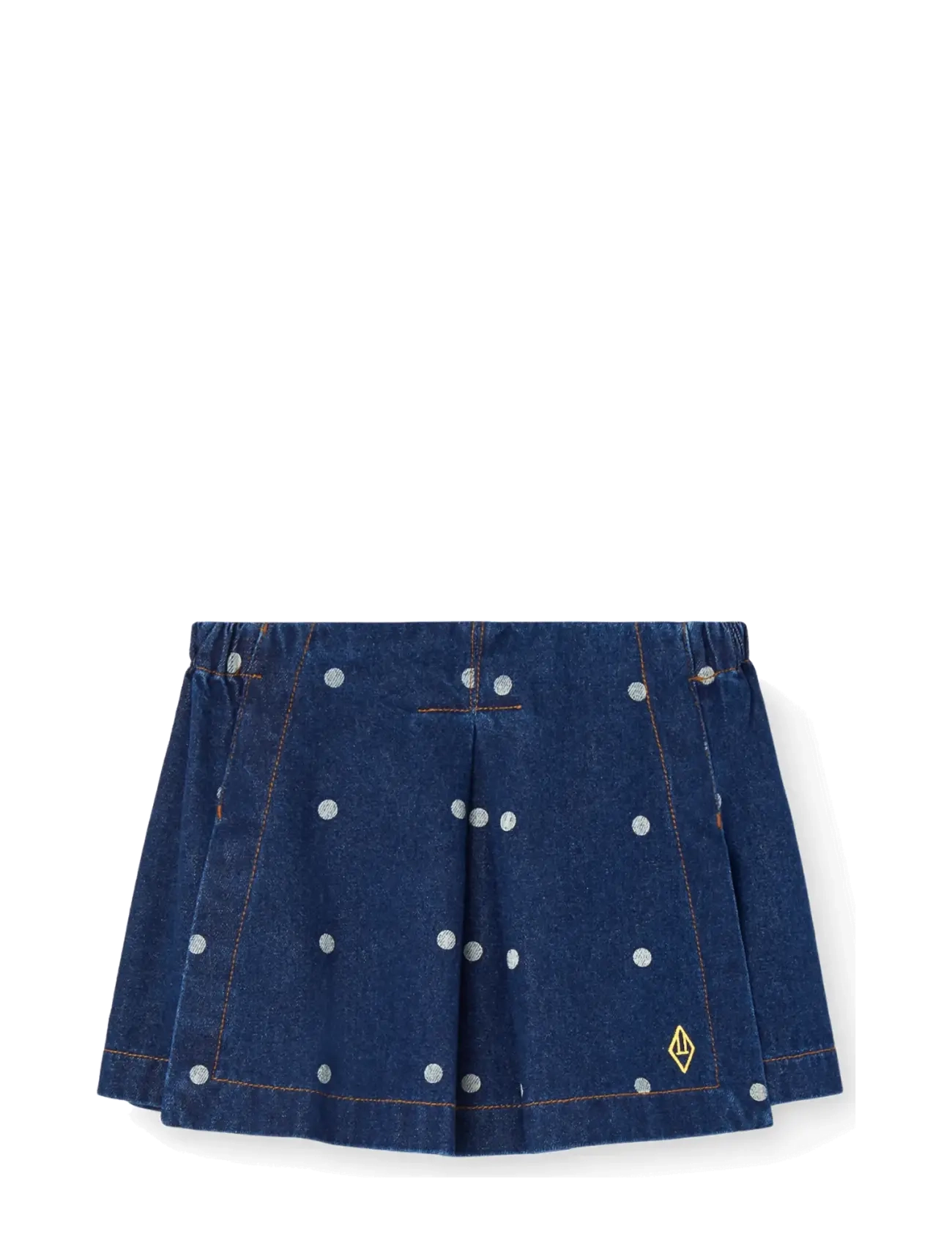 THE ANIMALS OBSERVATORY OLINGO DENIM KID SKORT BLUE - New Arrivals - BLUE / blue