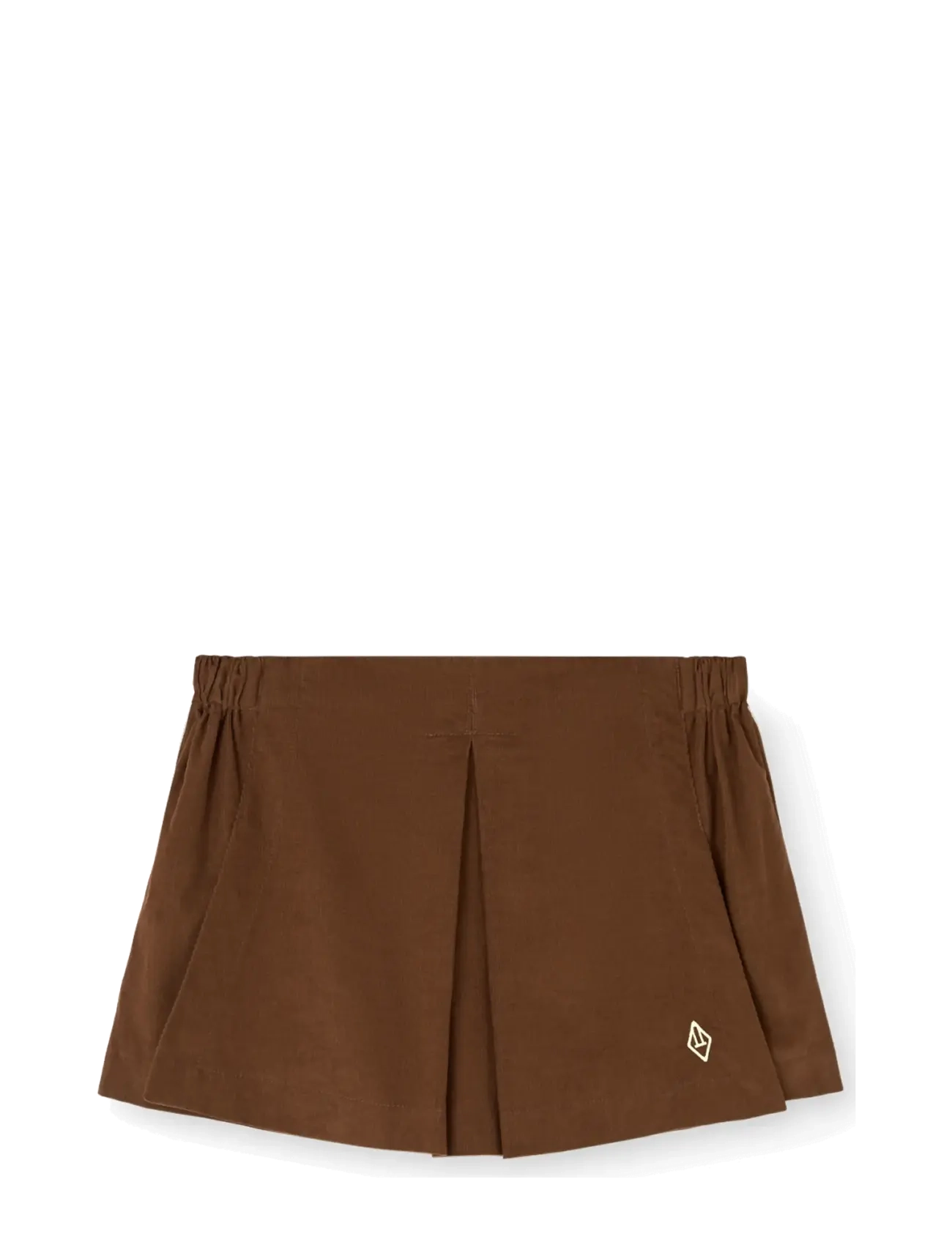 THE ANIMALS OBSERVATORY - OLINGO MICROCORDUROY KID SKORT BROWN - brown - 1