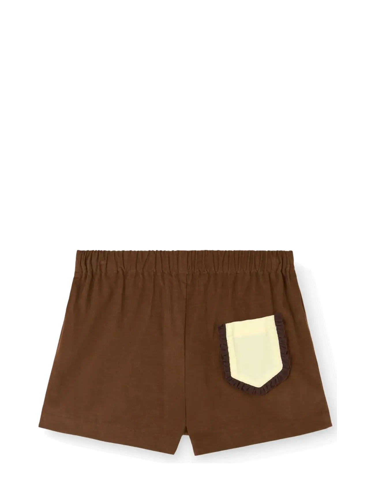 THE ANIMALS OBSERVATORY - OLINGO MICROCORDUROY KID SKORT BROWN - brown - 2