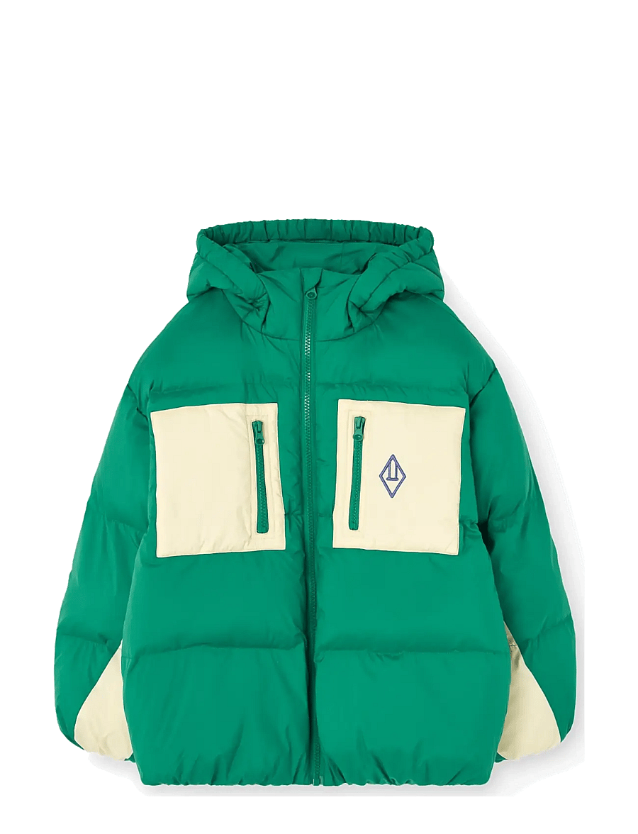 THE ANIMALS OBSERVATORY - ROADRUNNER KID PUFFER JACKET PURPLE - steppjacken - green - 1