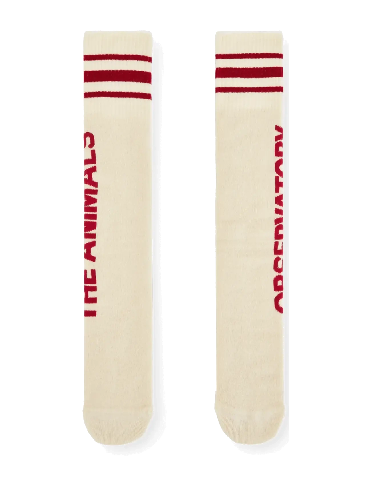 THE ANIMALS OBSERVATORY SKUNK KID SOCKS - New Arrivals - RAW WHITE / cream