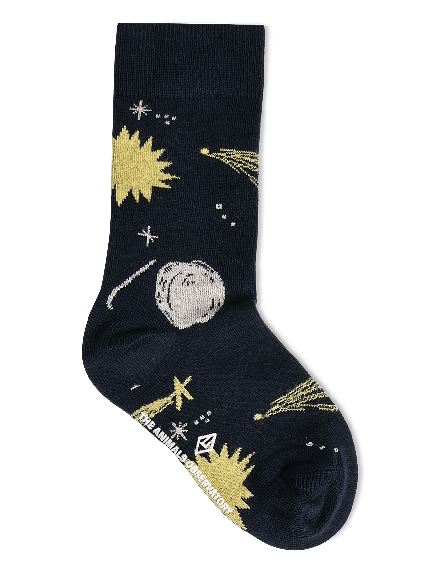 THE ANIMALS OBSERVATORY - WORM KID SOCKS - strumpor - navy - 2