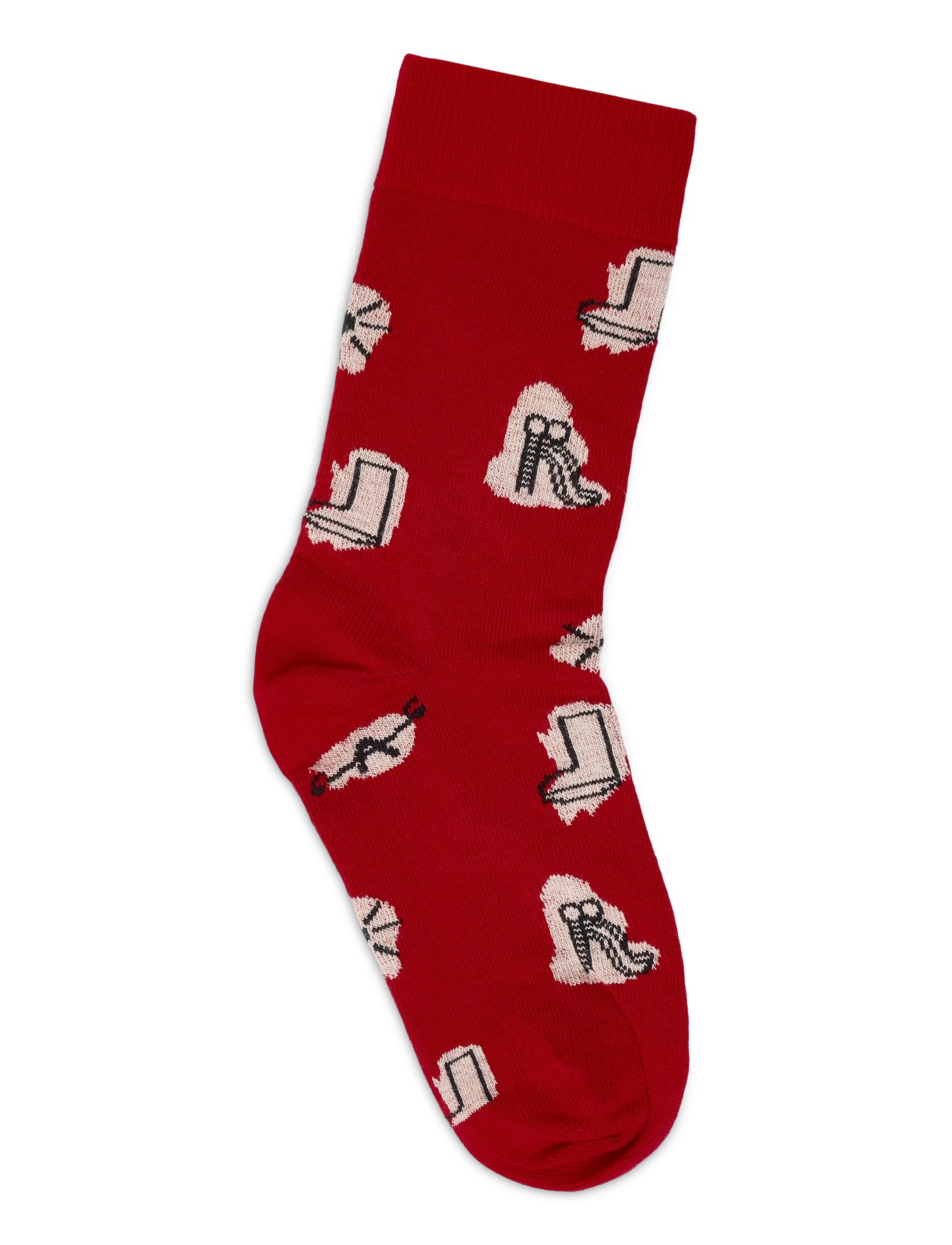 THE ANIMALS OBSERVATORY - WORM KID SOCKS - strømper - red - 1