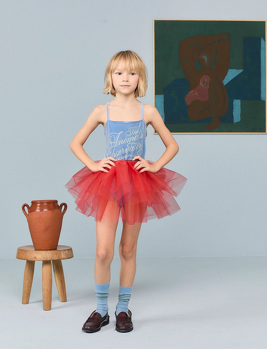 THE ANIMALS OBSERVATORY - SNAIL KID SOCKS - strømper - dusty blue - 0