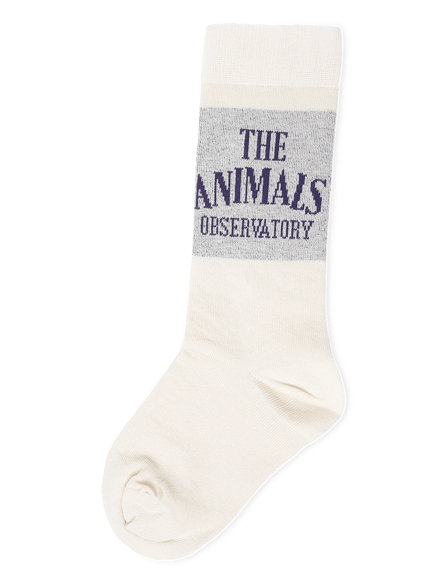 THE ANIMALS OBSERVATORY - SNAIL KID SOCKS - strümpfe - raw white - 1