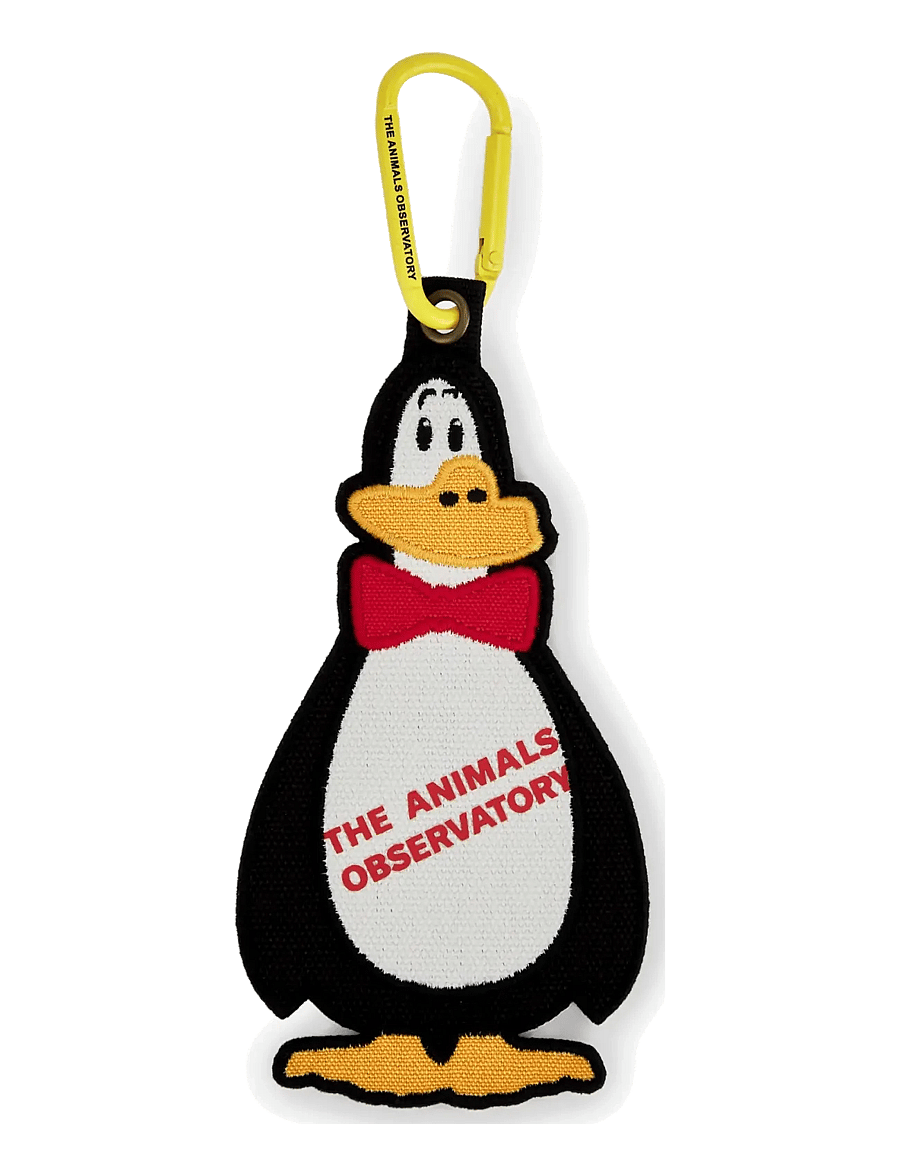 THE ANIMALS OBSERVATORY - PLAICE PINGUIN ACCESSORIES KEYCHAIN - atslēgu piekariņi - black - 1