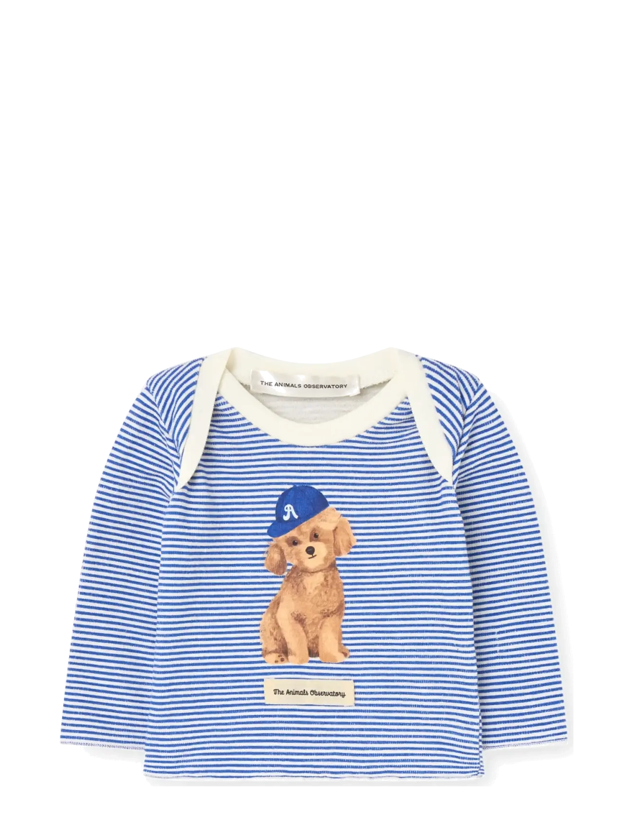 THE ANIMALS OBSERVATORY WAPITI BABY LONG SLEEVE T-SHIRT - New Arrivals - BLUE / blue