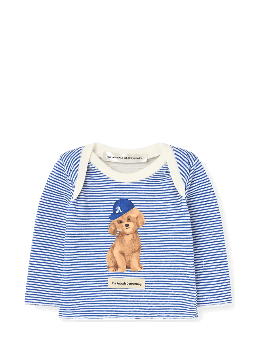 THE ANIMALS OBSERVATORY - WAPITI BABY LONG SLEEVE T-SHIRT - pikkade varrukatega t-särgid - blue - 0