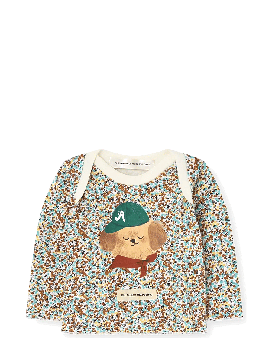THE ANIMALS OBSERVATORY - WAPITI BABY LONG SLEEVE T-SHIRT - langärmelig - raw white - 0