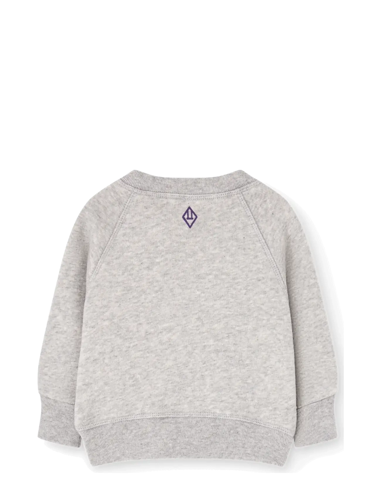 THE ANIMALS OBSERVATORY - JACKAL BABY SWEATSHIRT - sweatshirts - medium grey - 1