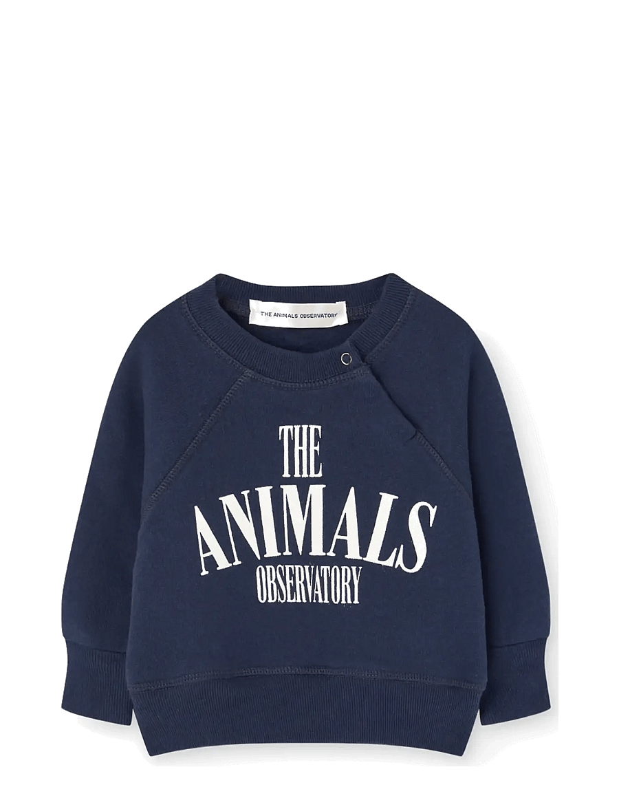 THE ANIMALS OBSERVATORY - JACKAL BABY SWEATSHIRT - sweatshirts - navy - 0