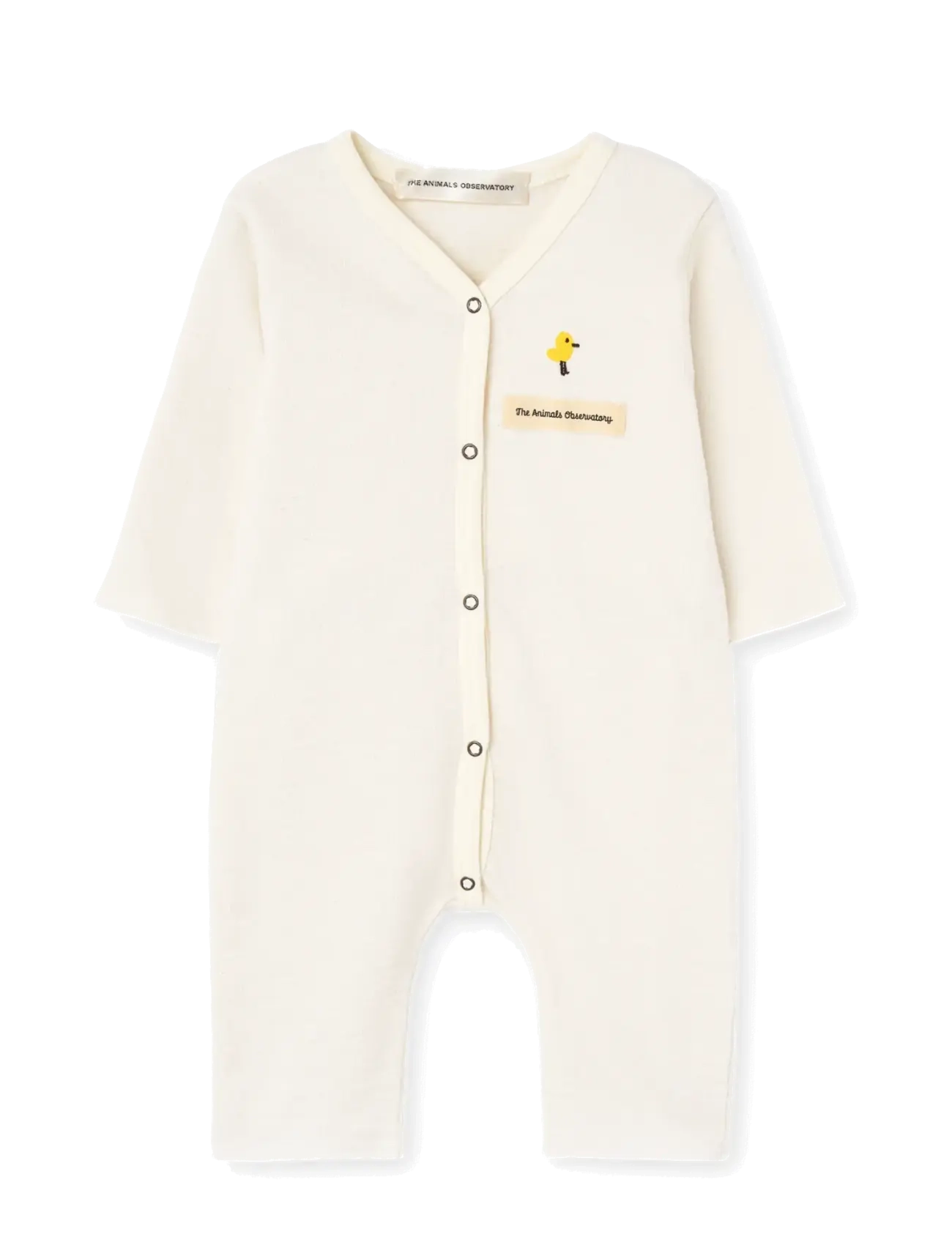 THE ANIMALS OBSERVATORY OWL BABY PAJAMA - New Arrivals - RAW WHITE / cream