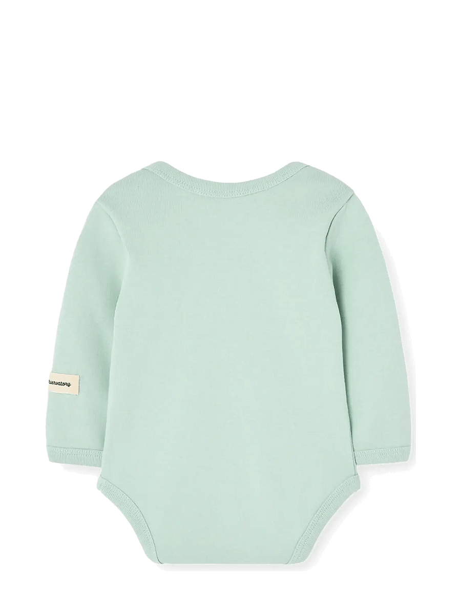 THE ANIMALS OBSERVATORY - FERAL BABY BODY - pikkade varrukatega bodid - turquoise - 1