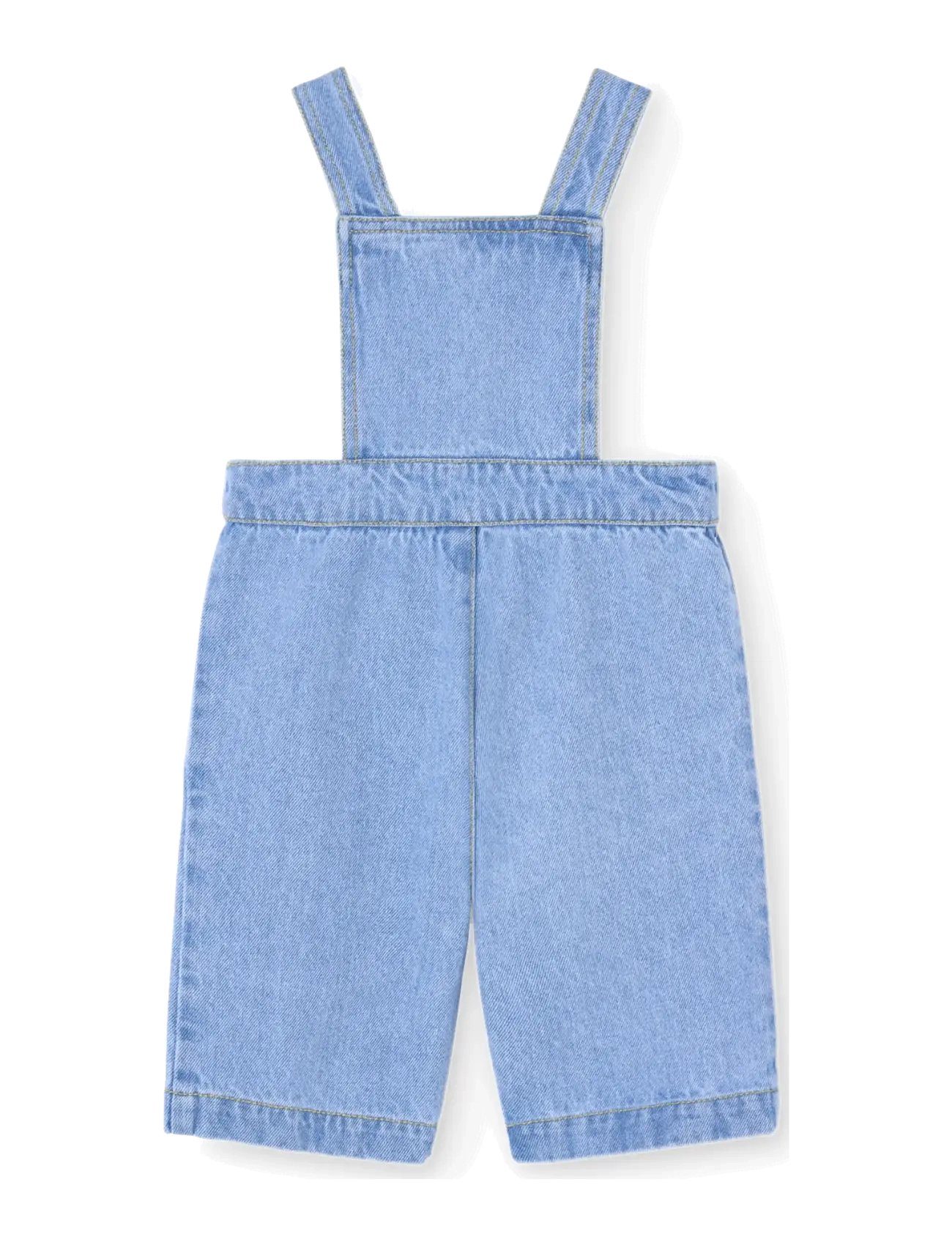 THE ANIMALS OBSERVATORY - CATFISH  BABY DENIM JUMPSUIT - soft blue - 1