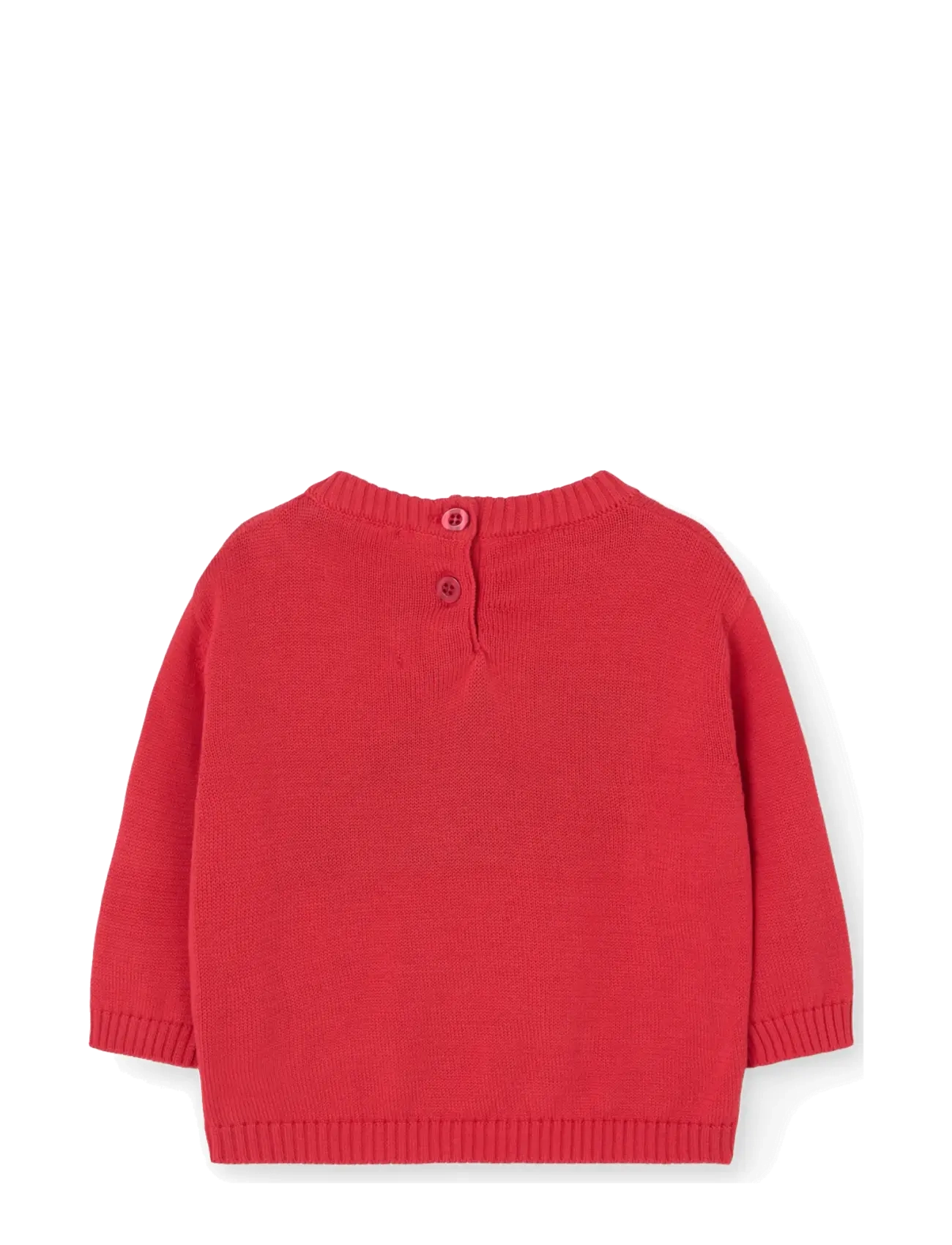 THE ANIMALS OBSERVATORY - BOBCAT BABY SWEATER - džemprid - red - 1