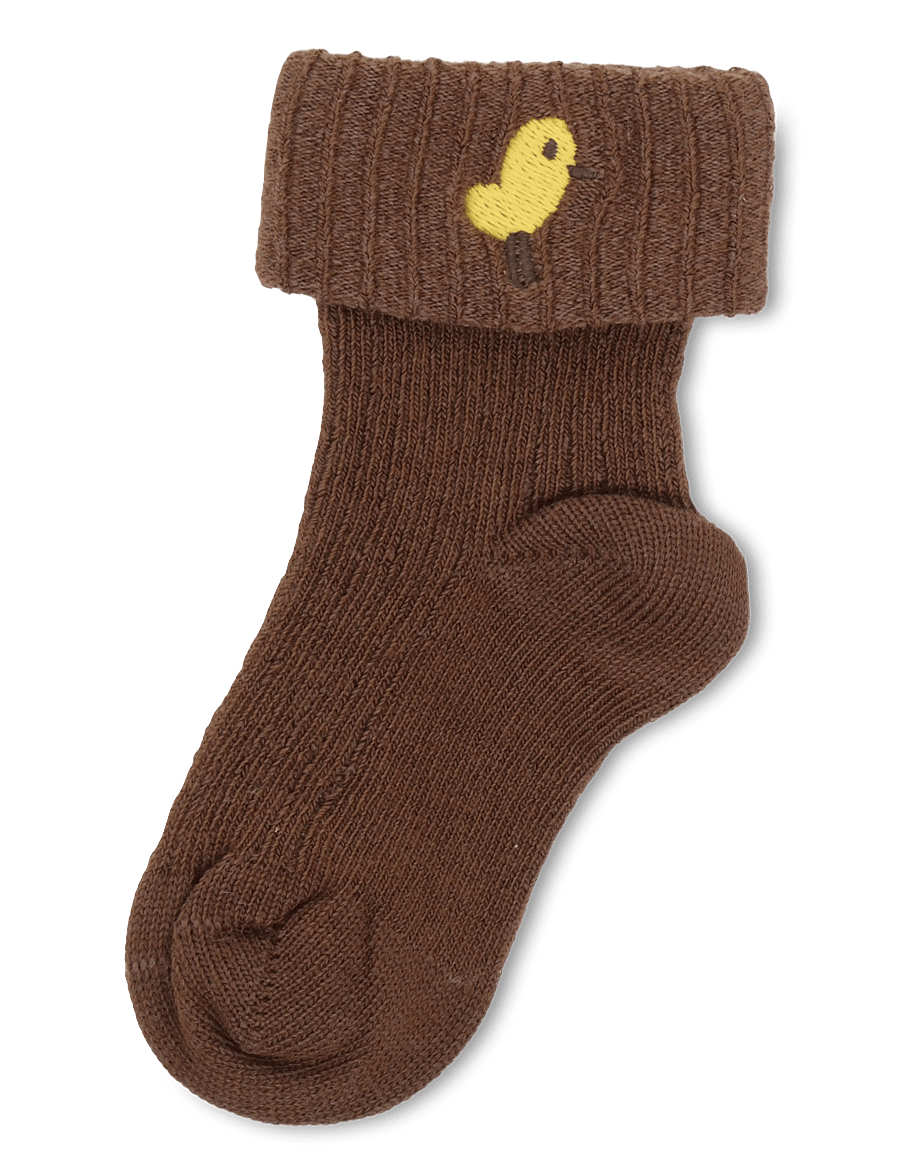 THE ANIMALS OBSERVATORY - AVOCET BABY SOCKS - beebisokid - brown - 0