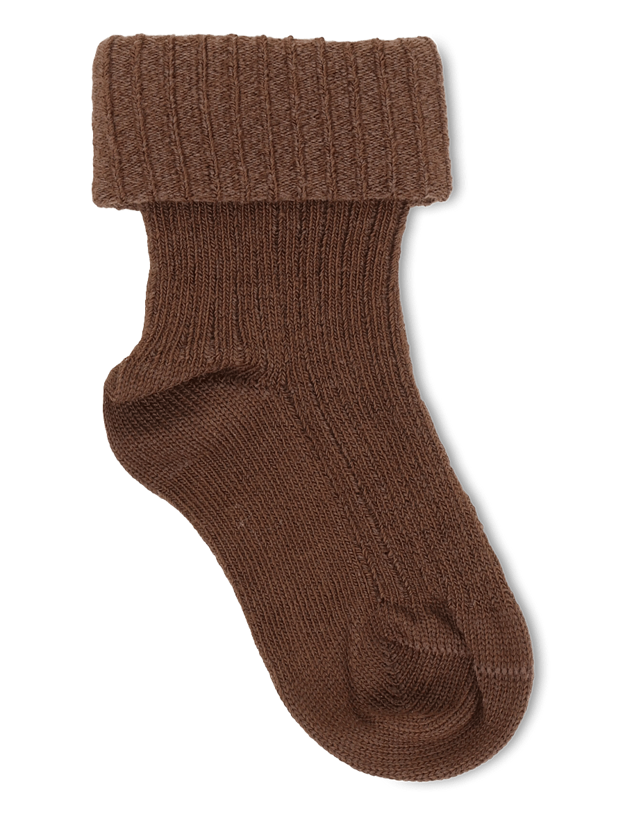 THE ANIMALS OBSERVATORY - AVOCET BABY SOCKS - beebisokid - brown - 1