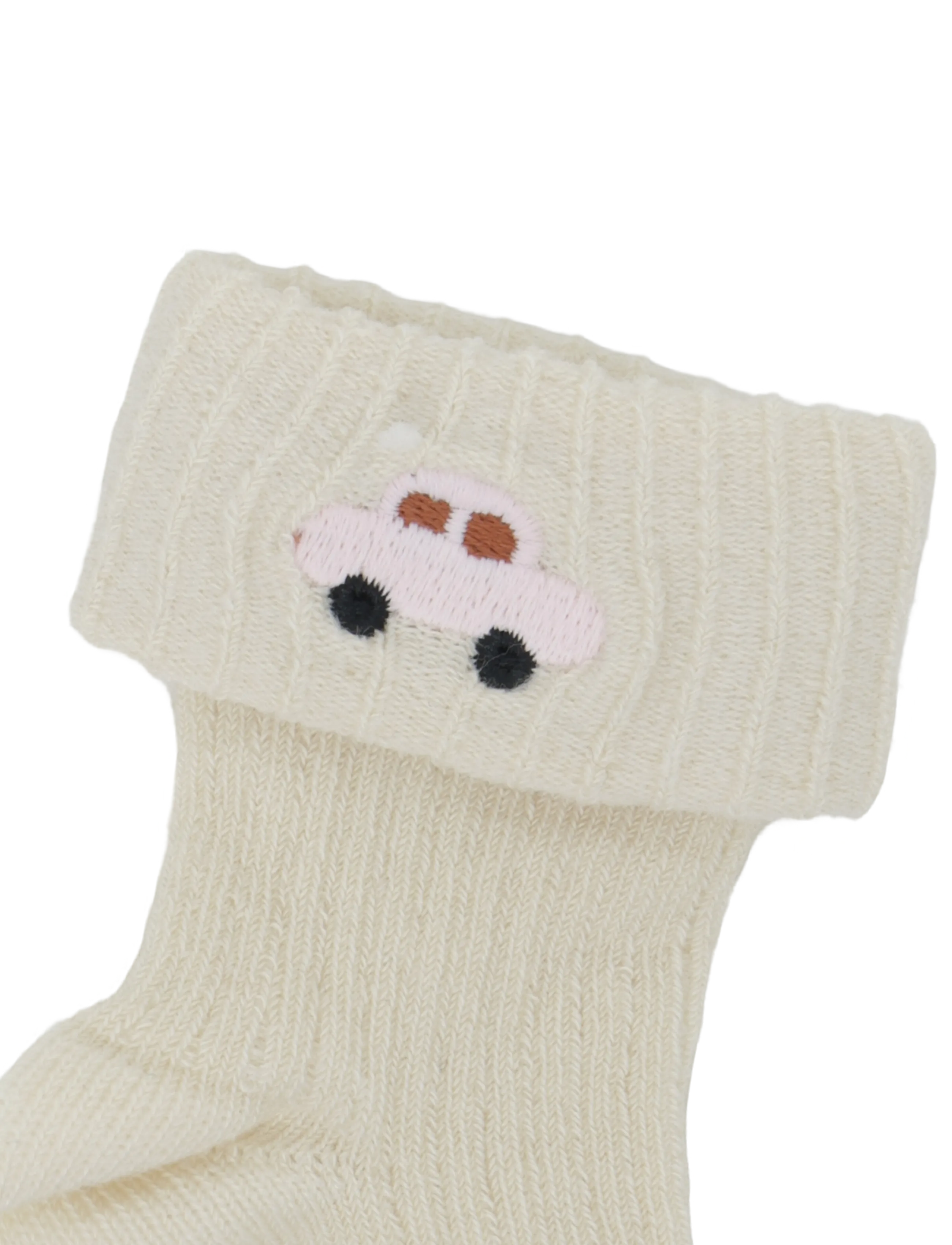 THE ANIMALS OBSERVATORY - AVOCET BABY SOCKS - baby socks - raw white - 2