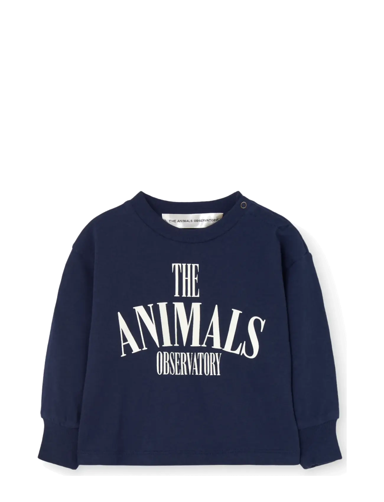 THE ANIMALS OBSERVATORY HECK BABY LONG SLEEVE T-SHIRT - New Arrivals - NAVY / navy