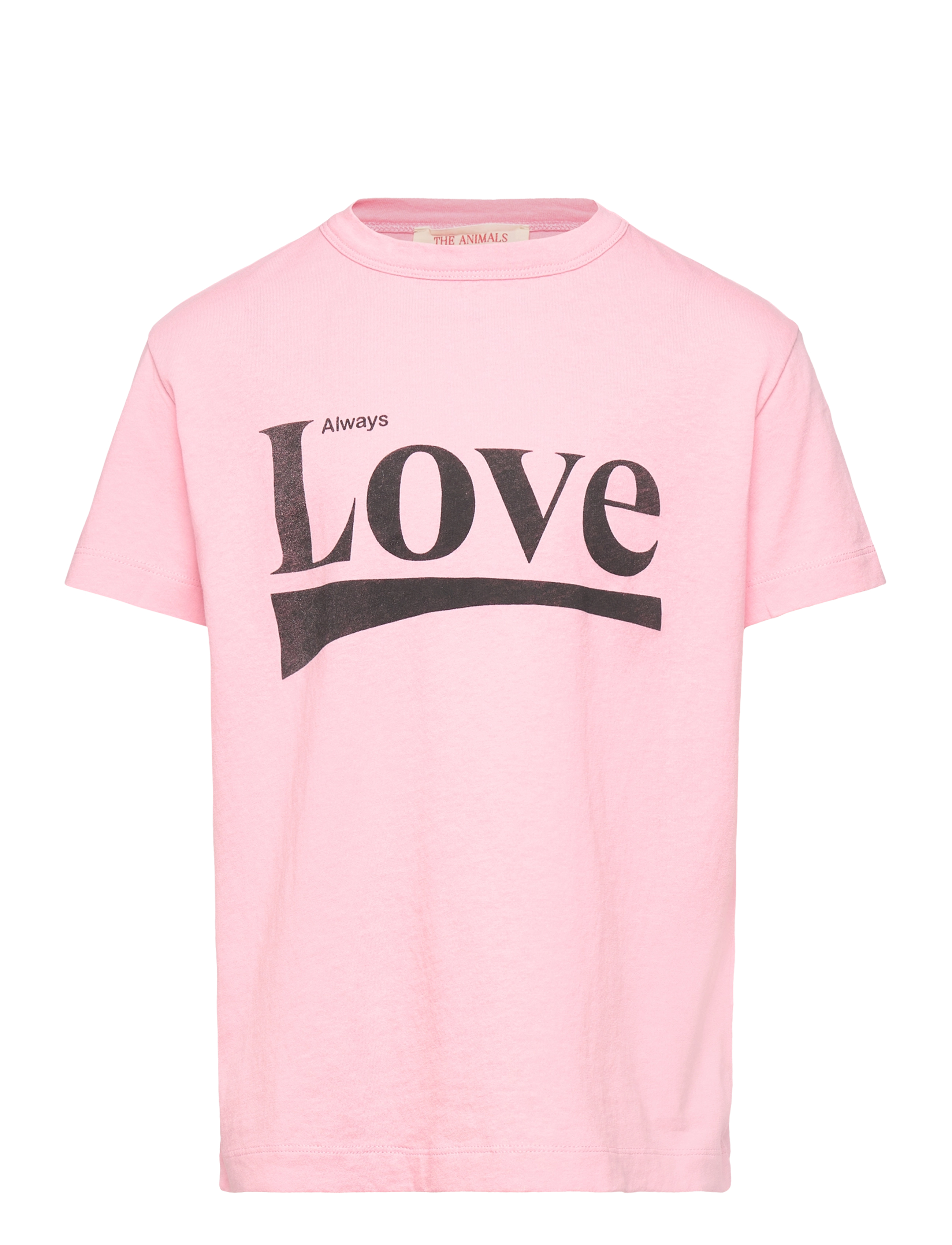 THE ANIMALS OBSERVATORY ROOSTER KID T-SHIRT Pink - Overdele - PINK / pink/rose