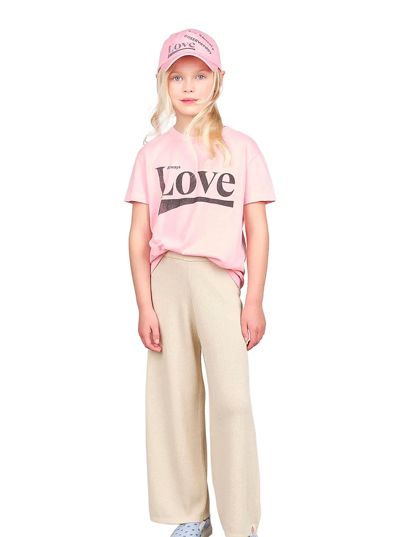 THE ANIMALS OBSERVATORY - ROOSTER KID T-SHIRT Pink - kurzärmelige - pink - 0